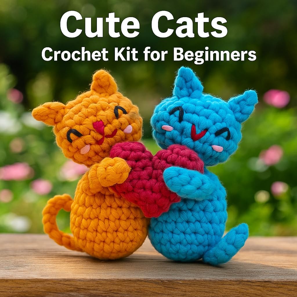 Couple Cats Crochet Kit