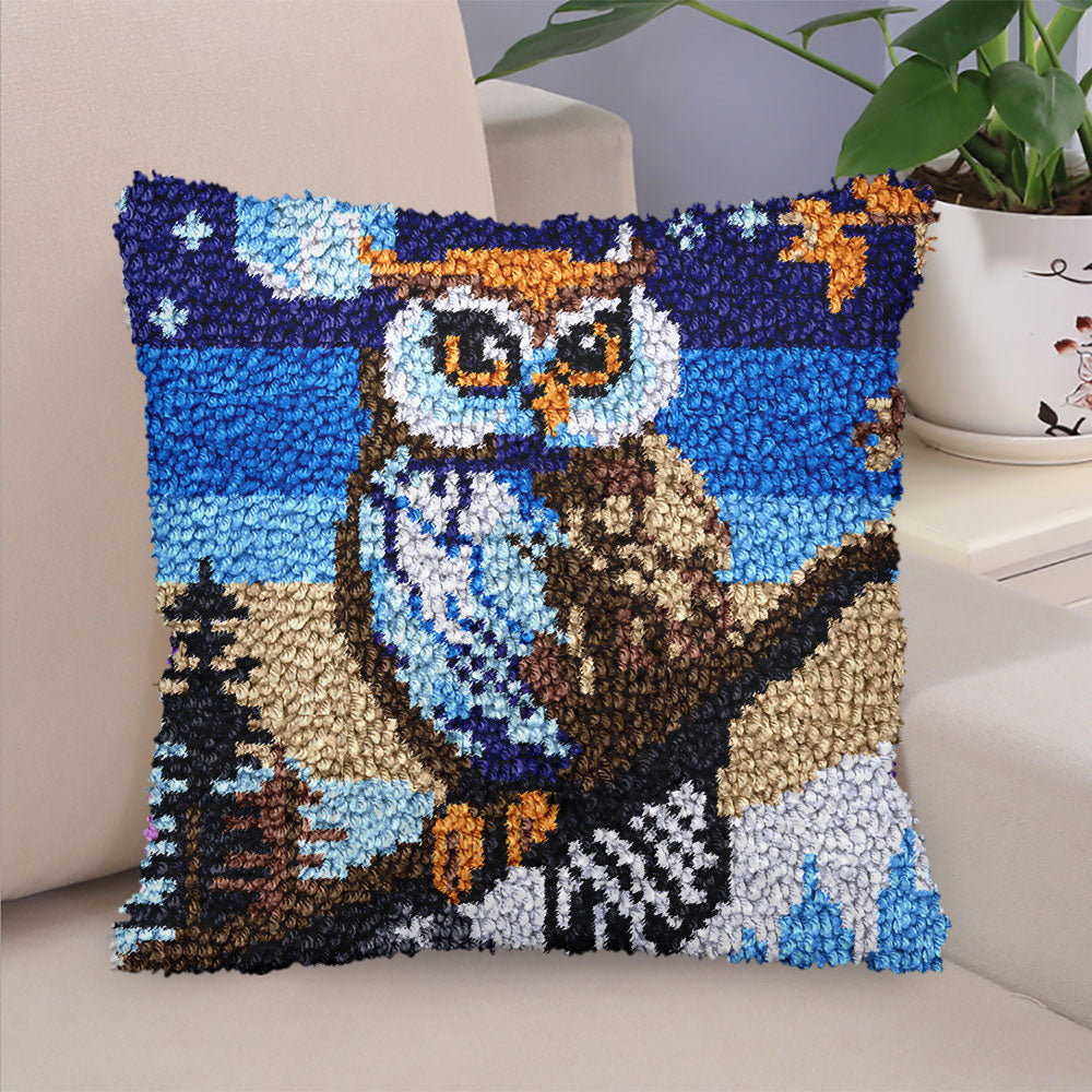VEIROUSA Animals Latch Hook Pillow Kit for Adults, Beginners and Kids
