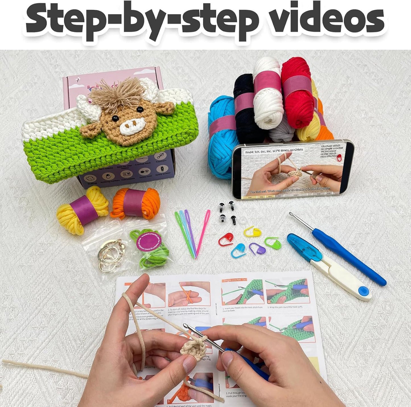 Cute Puppy Crochet Kit