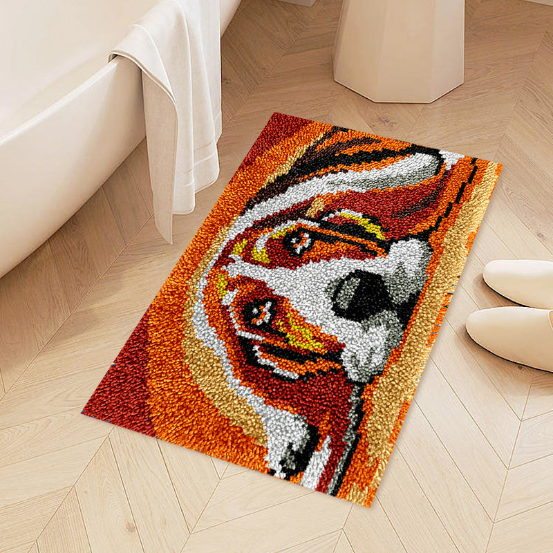 Lazy Dog - Latch Hook Rug Kits