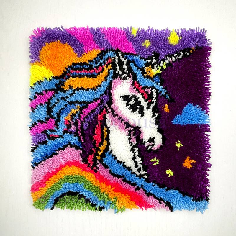 Unicorn Prince - Latch Hook Kit