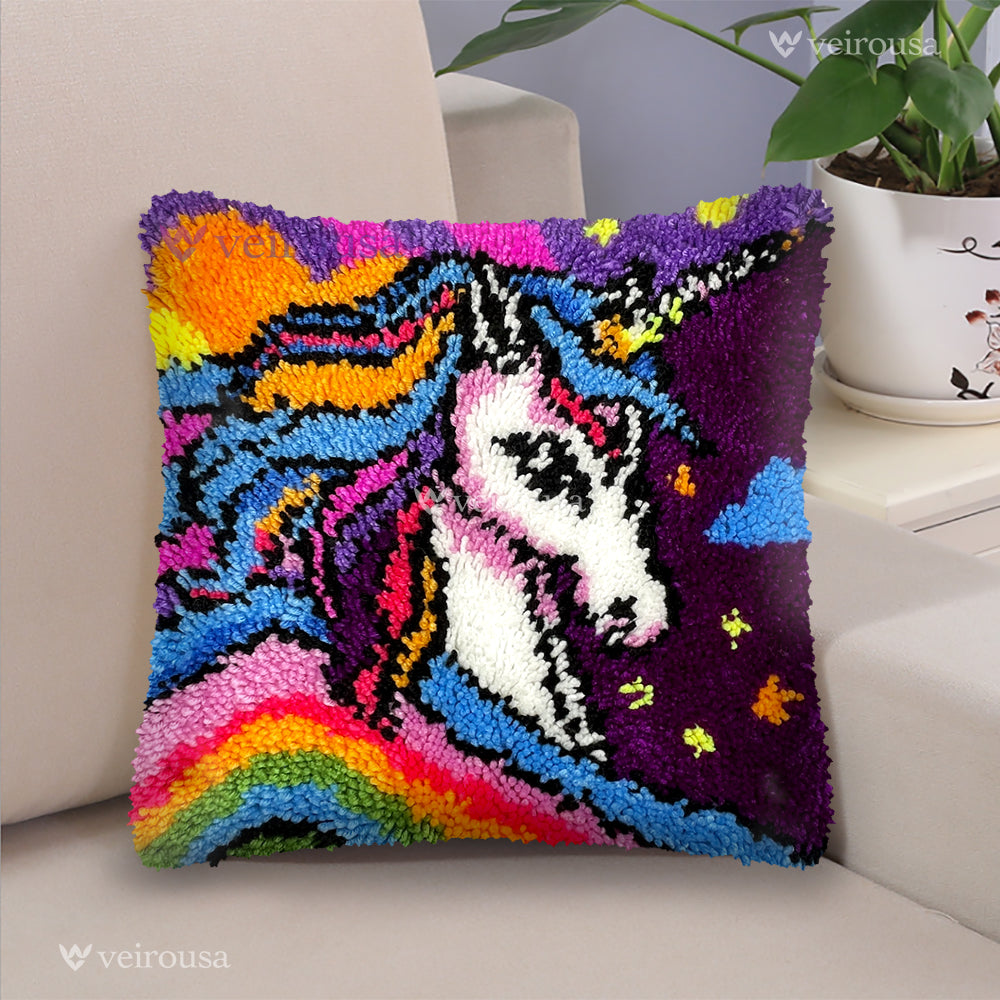 Unicorn Prince - Latch Hook Kit