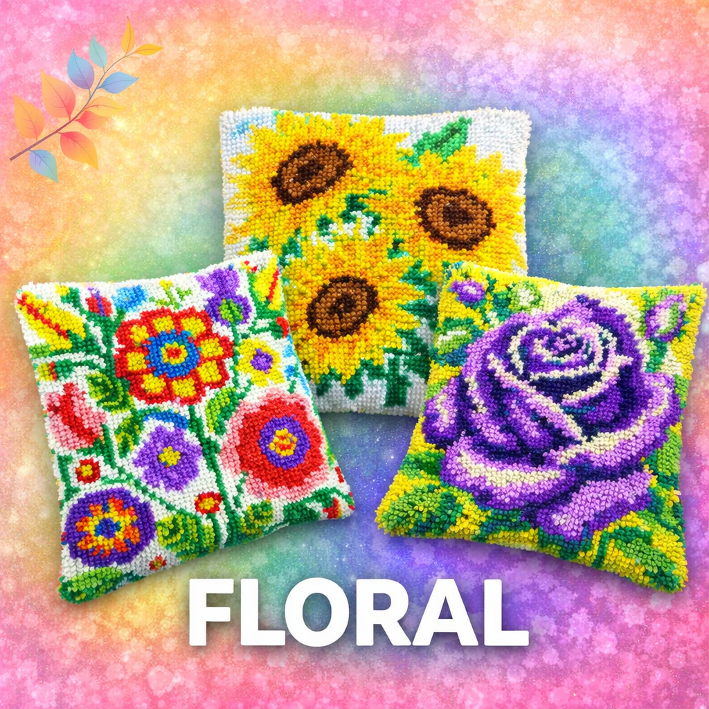 Flowers Latch Hook Kits