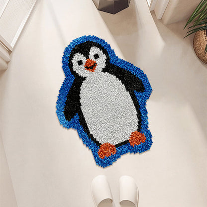 Penguin Latch Hook Rug Kit