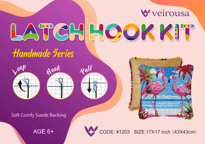 Flamencos tropicales - Kit de gancho para cierre