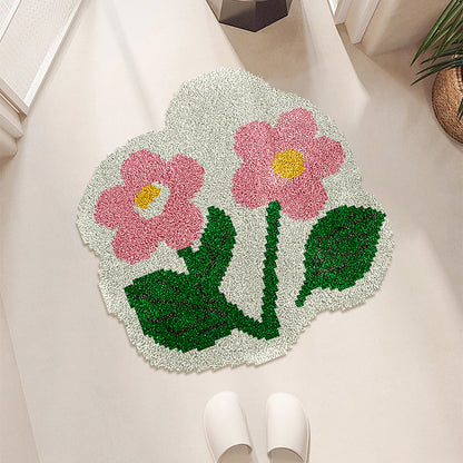 Kit de tapis à crochets « Belle Fleur »