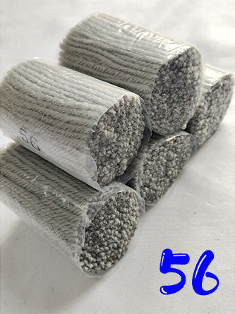 61 Colors 4-ply Pre-cut Latch Hook Yarn for DIY Craft Projects