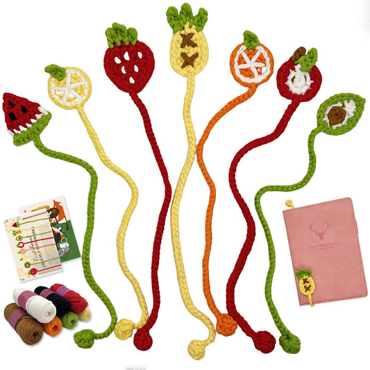 Fruit Bookmarks Crochet Kit