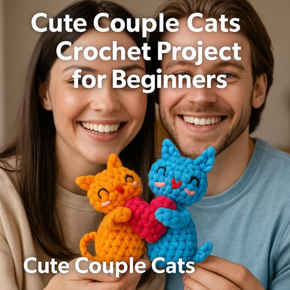 Couple Cats Crochet Kit