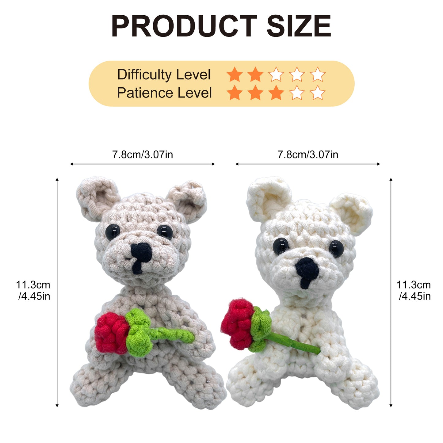 West Highland White Terrier Crochet Kit
