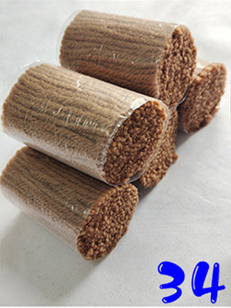 61 Colors 4-ply Pre-cut Latch Hook Yarn for DIY Craft Projects