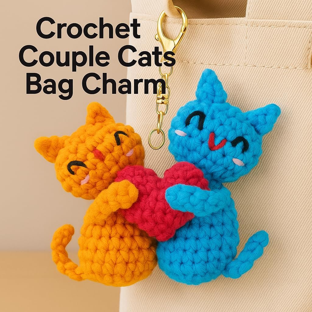 Couple Cats Crochet Kit