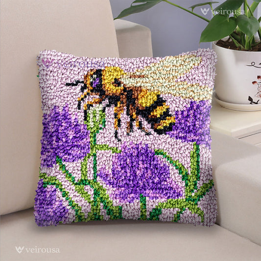 Kit de almohada con cierre de gancho y lavanda para adultos, principiantes y niños