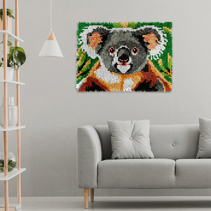 Koala Rug Latch Hook Kits for Beginners