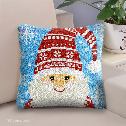 Feliz Papá Noel - Kit de almohada con gancho