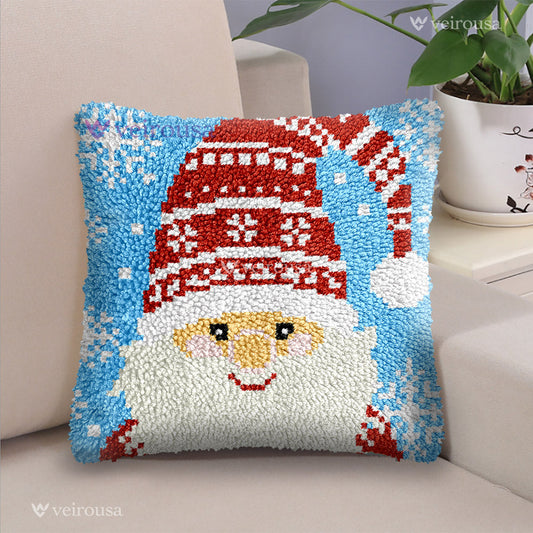 Feliz Papá Noel - Kit de almohada con gancho