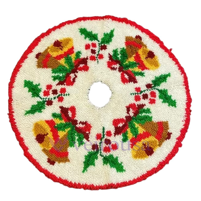 Kit de ganchillo para faldas de árbol de Navidad Big Bells para principiantes