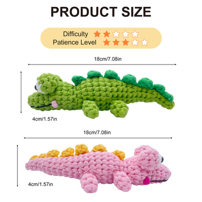 Couple Crocodiles Crochet Kit