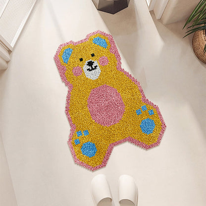 Oso - Kits de ganchillo para alfombras para principiantes
