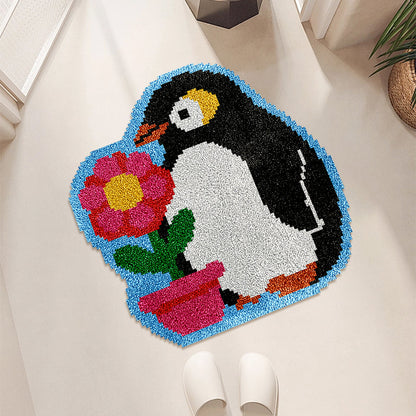 Penguin - Latch Hook Rug Kit
