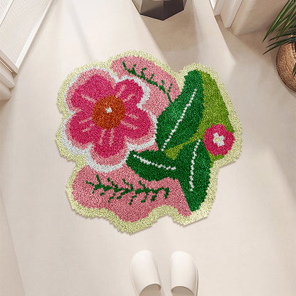 Kit de tapis à crochets « Belle Fleur »