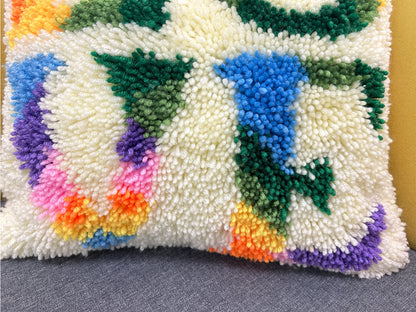 Kit de almohada con cierre de gancho y cierre de gancho con forma de corazón de colores para adultos, principiantes y niños