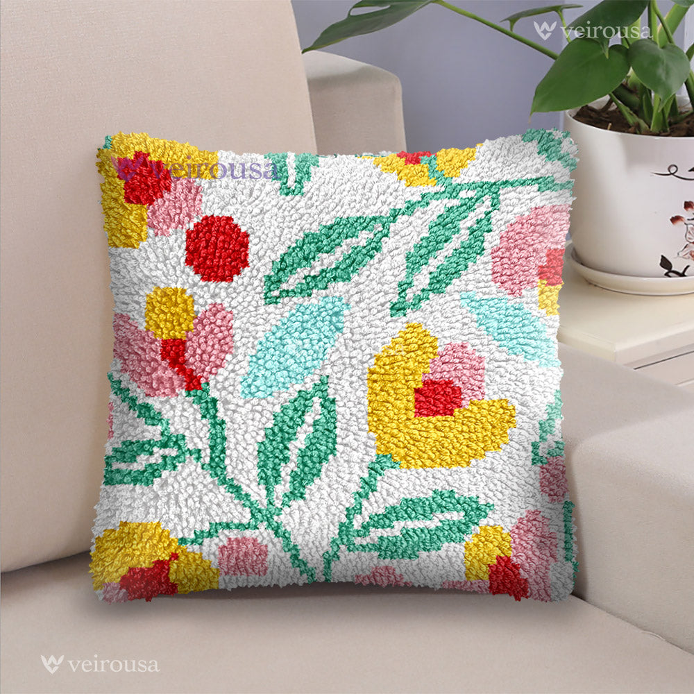 Hermosas Flores - Kit de Almohada con Gancho