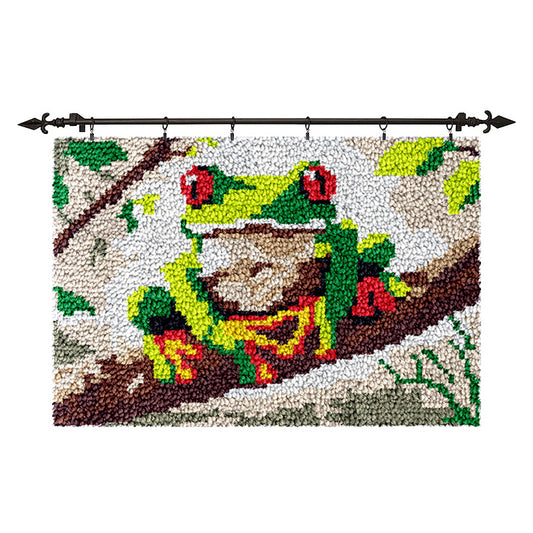 Frog Rug Latch Hook Kits for Beginners