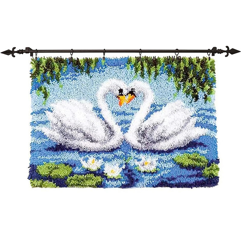 Kits de crochets pour tapis Swan pour débutants