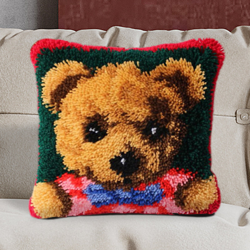 Kits de cierre de gancho para funda de almohada de osito bebé para adultos, principiantes y niños