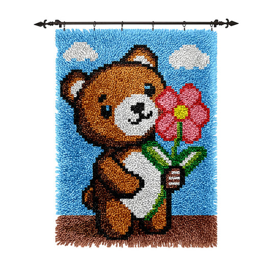 Bear - Latch Hook Rug Kit