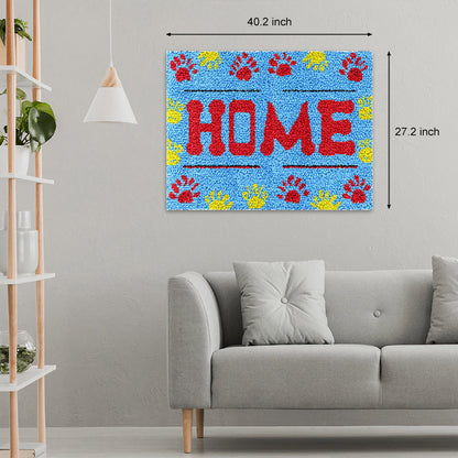 [Large Size] Home - Latch Hook Rug Kit