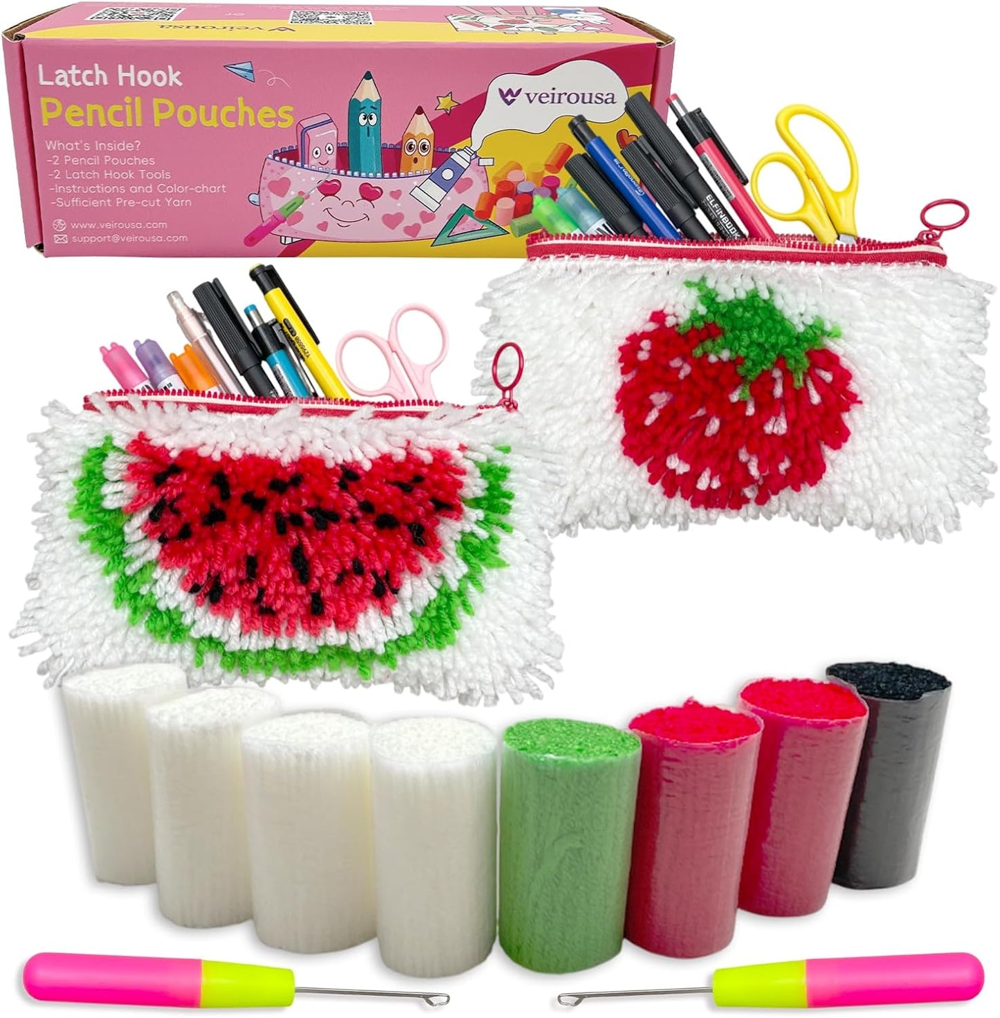 Pencil Case Latch Hook Kit