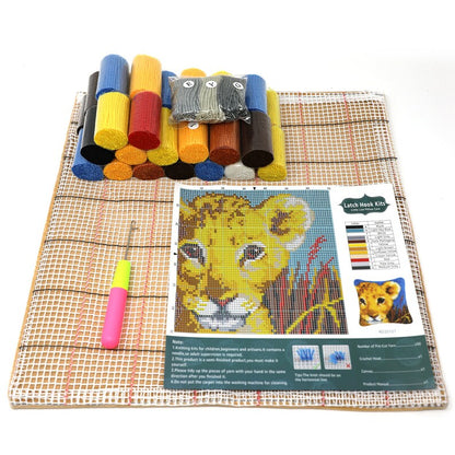 Kits de cierre de gancho para funda de almohada de osito bebé para adultos, principiantes y niños