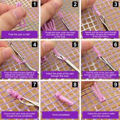 Búho a la luz de la luna - Kit de gancho para pestillo 