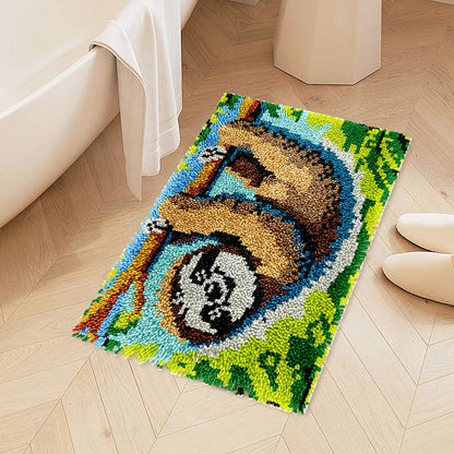 Kits de crochets pour tapis Smart Sloth pour débutants 