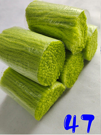 61 Colors 4-ply Pre-cut Latch Hook Yarn for DIY Craft Projects