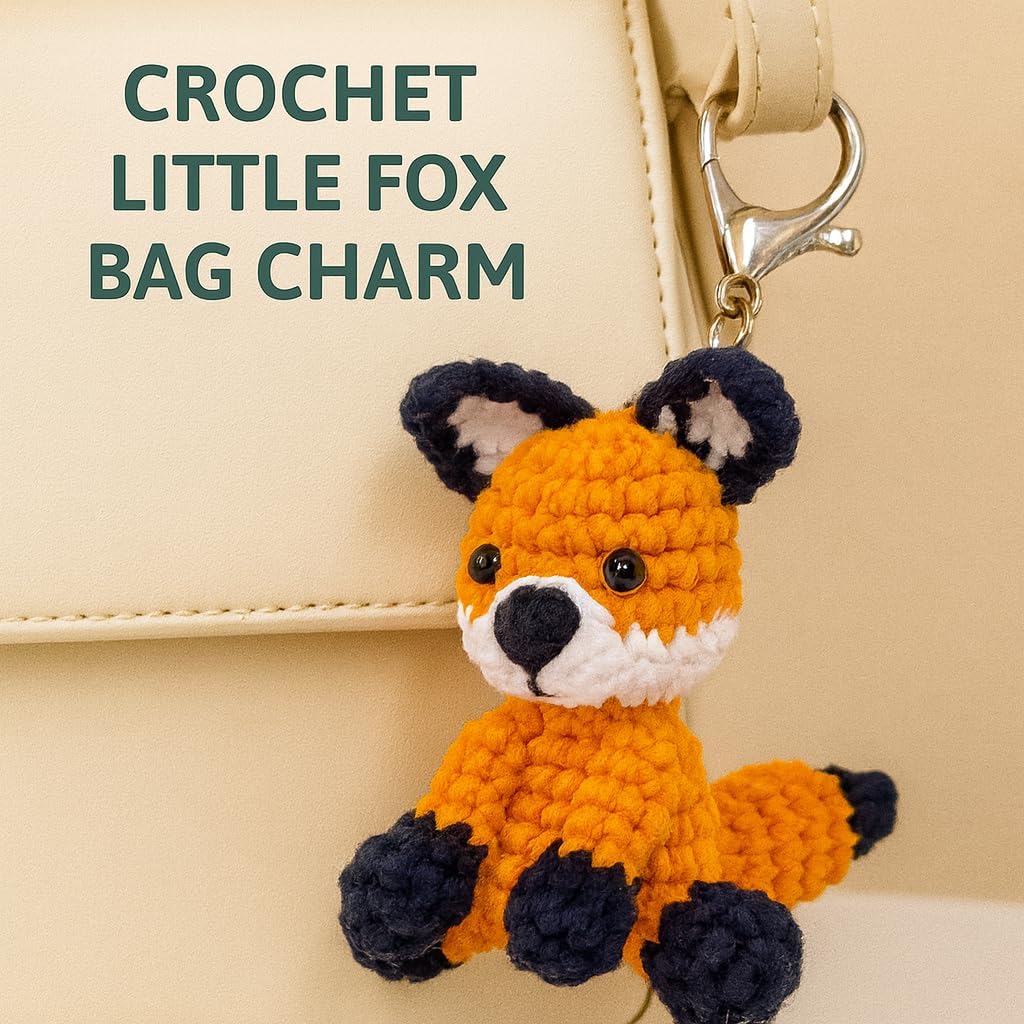 Orange & Red Foxes Crochet Kit