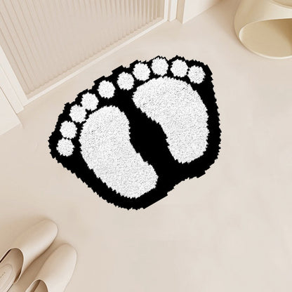 Footprints Rug Latch Hook Kits for Beginner