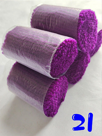 61 Colors 4-ply Pre-cut Latch Hook Yarn for DIY Craft Projects