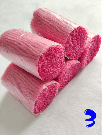 61 Colors 4-ply Pre-cut Latch Hook Yarn for DIY Craft Projects