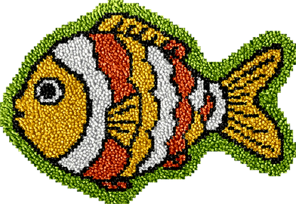 Peces Vivos - Kits de Gancho para Alfombras para Principiantes