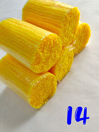 61 Colors 4-ply Pre-cut Latch Hook Yarn for DIY Craft Projects