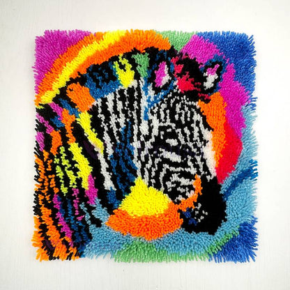 Kit de crochet Rainbow Zebra