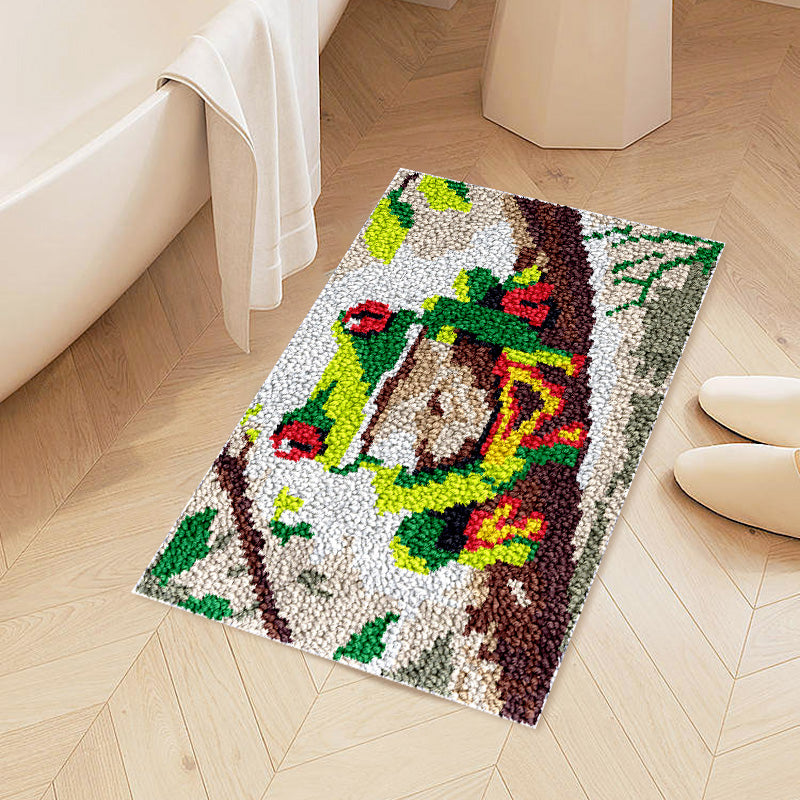 Frog Rug Latch Hook Kits for Beginners