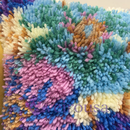 Kit d'oreiller à crochet Purple Lotus
