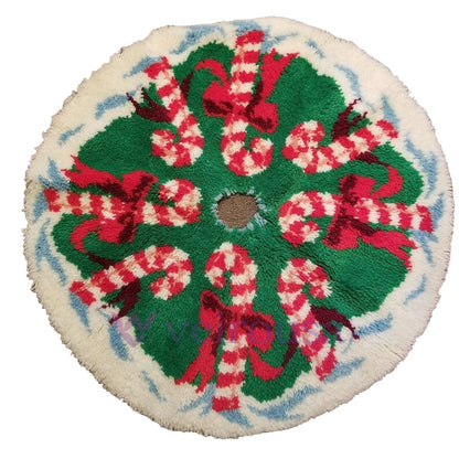 Kit de crochet pour débutants pour jupes de sapin de Noël en bonbons