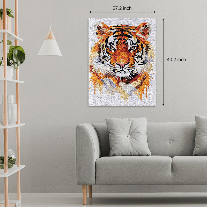 [Grand format] Kit de tapis à crochets Big Tiger