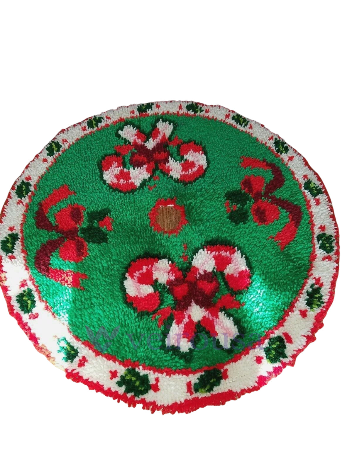 Kit de crochets pour débutants : jupes de sapin de Noël en forme de sucette, sucettes et autres décorations.