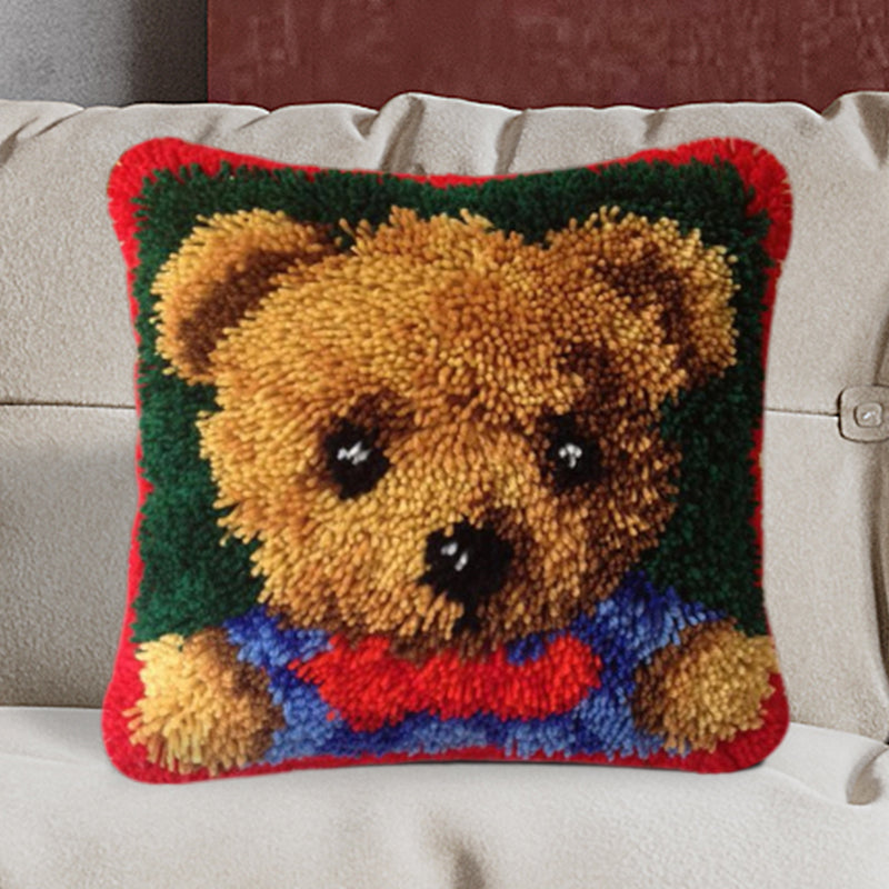 Kits de cierre de gancho para funda de almohada de osito bebé para adultos, principiantes y niños